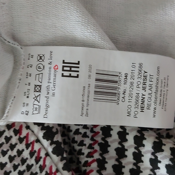 NWT "Olsen" top size 42 (M/L) - Picture 7 of 10